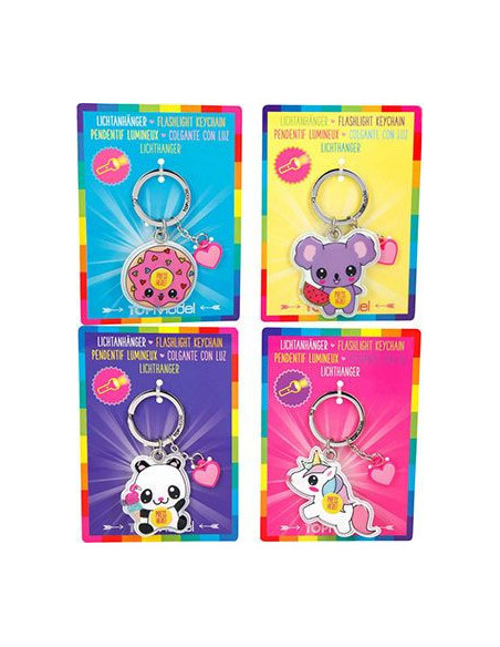 Top model porte cles lumineux