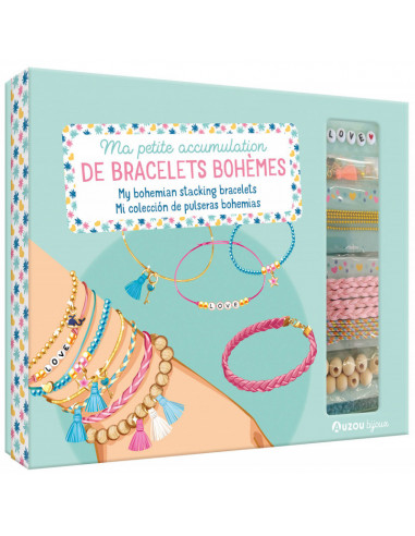 Ma petite accumulation de bracelets bohemes