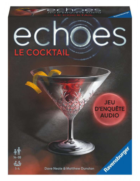Echoes Le Cocktail - Jeu d'enquête audio Ravensburger
