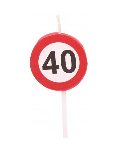 Bougie anniversaire age 40
