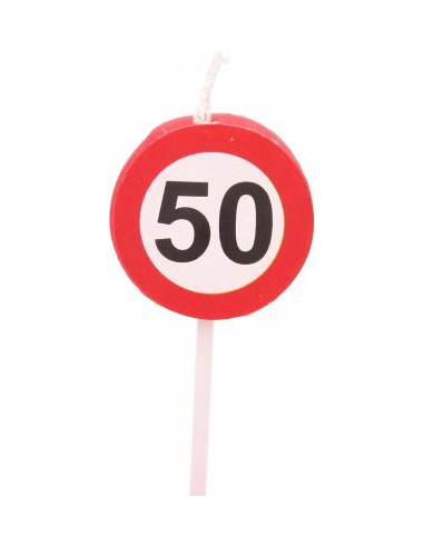 Bougie anniversaire age 50