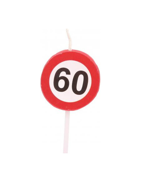 Bougie anniversaire age 60