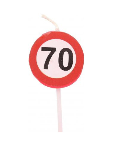 Bougie anniversaire age 70