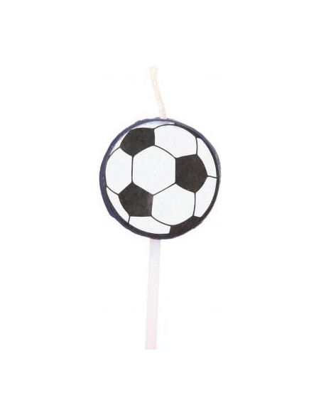 Bougie anniversaire ballon foot
