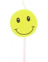Bougie anniversaire smiley