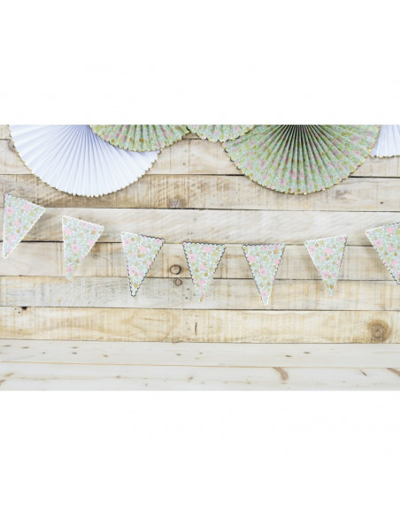 GUIRLANDE FANIONS SHABBY 3M
