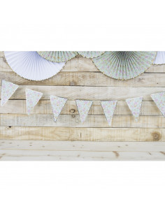GUIRLANDE FANIONS SHABBY 3M