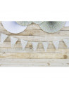 GUIRLANDE FANIONS SHABBY 3M