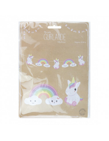 GUIRLANDE BABY LICORNE 3M