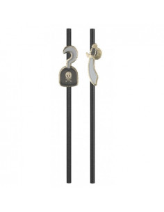 Set de 10 pailles pirate