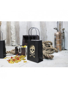 Sacs papier pirate x 4 2