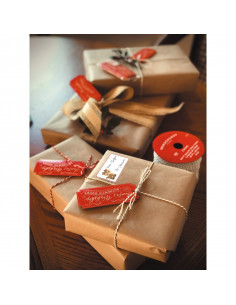 ETIQUETTES CADEAUX ADHESIVES SWEETY XMAS X 12 2