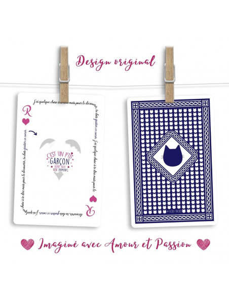 Pack 5 cartes a gratter garcon