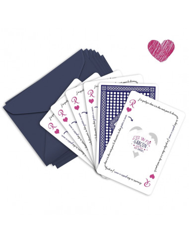 Pack 5 cartes a gratter garcon
