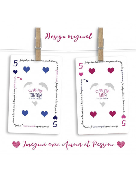 Cartes a gratter tatie/tonton