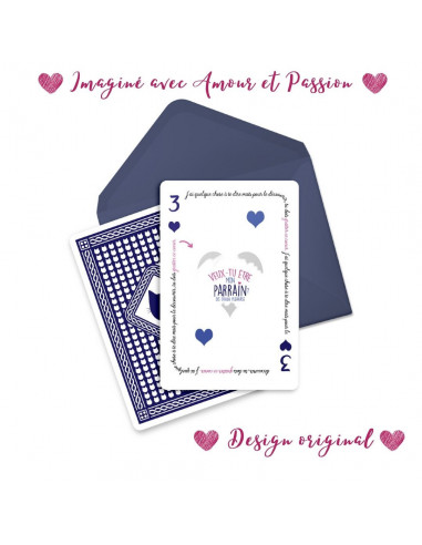 Cartes a gratter parrain/marraine