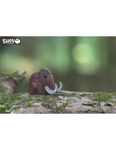 Eugy 3D Mammouth - Puzzle écologique ère glaciaire