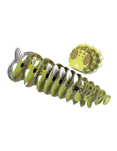 Eugy 3D Tricératops - Puzzle écologique préhistorique
