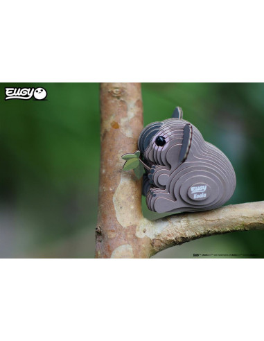 Eugy 3D Perroquet - Puzzle écologique tropical