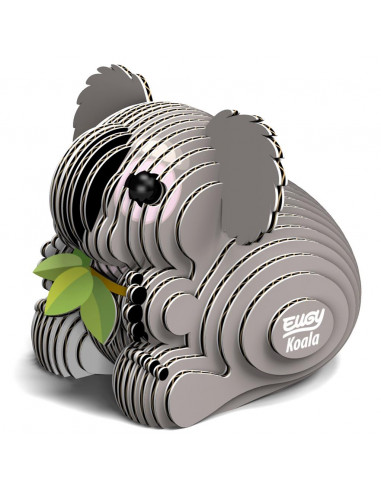 Eugy 3D Perroquet - Puzzle écologique tropical