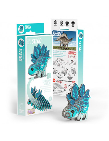 Eugy puzzle 3d - prehistoire - stego