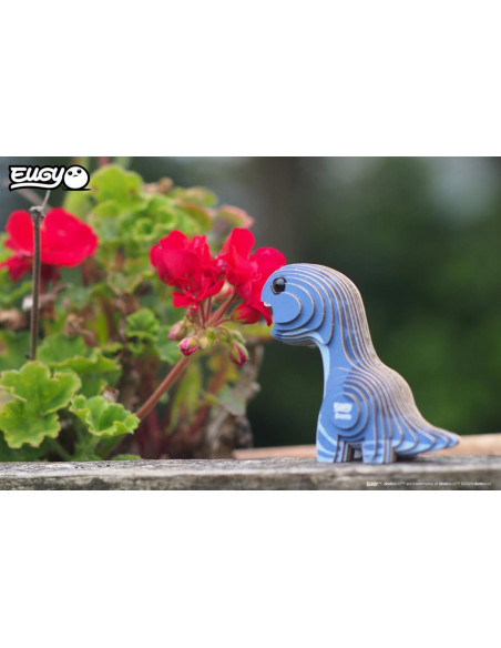 Eugy puzzle 3d - prehistoire - brontosaure