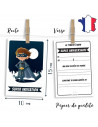PACK 6 CARTES INVITATION ANNIVERSAIRE-SUPER-HEROS JUSTICIER