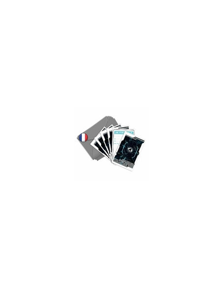 PACK 6 CARTES INVITATION ANNIVERSAIRE-ESPACE VAISSEAU SPATIA