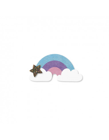 MULTIACTIVITES 6 DECORATIONS ARC-EN-CIEL A CREER