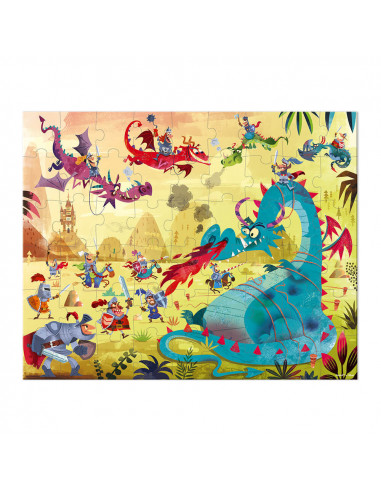 Puzzle dragons 54 pièces - Janod