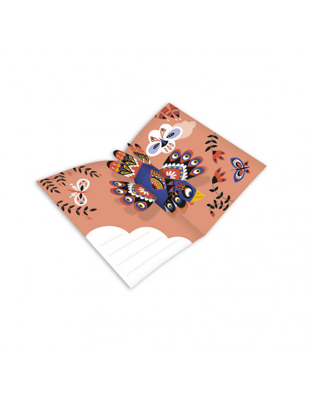 6 CARTES POP-UP ANIMAUX A CREER