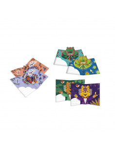 6 CARTES POP-UP ANIMAUX A CREER 2