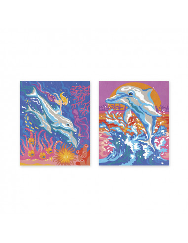 PEINTURE AU NUMERO DAUPHINS