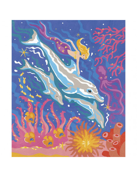 PEINTURE AU NUMERO DAUPHINS