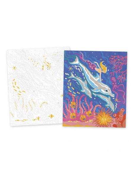 PEINTURE AU NUMERO DAUPHINS