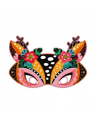 SCRATCH ART MASQUES ET LUNETTES ANIMAUX 