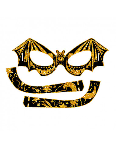 SCRATCH ART MASQUES ET LUNETTES ANIMAUX 