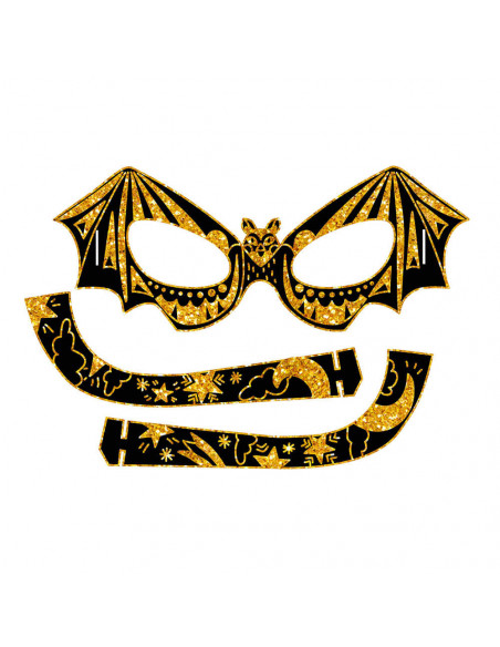 SCRATCH ART MASQUES ET LUNETTES ANIMAUX 