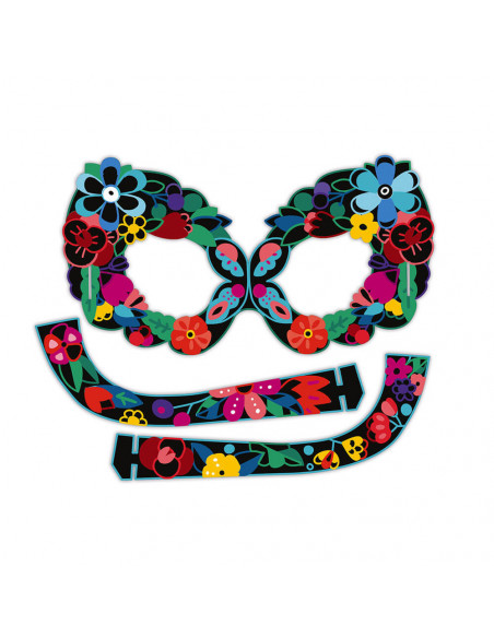 SCRATCH ART MASQUES ET LUNETTES ANIMAUX 