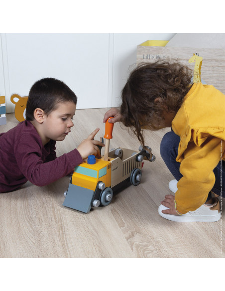 CAMION DE CHANTIER BRICO'KIDS