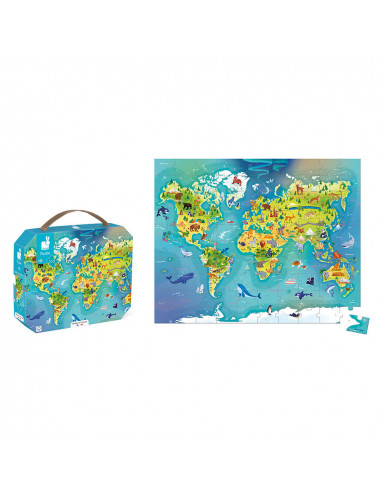 PUZZLE MONDE - 100 PCS