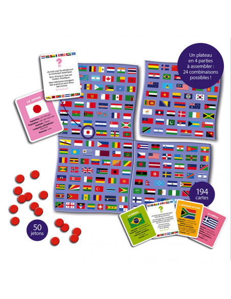 CHERCHE ET TROUVE DRAPEAUX