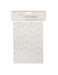Pochettes papier babylicorne x8