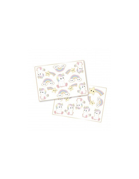 Stickers babylicorne x25