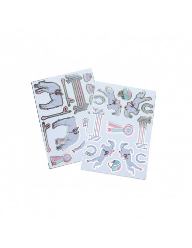 Stickers cheval d'amour x25