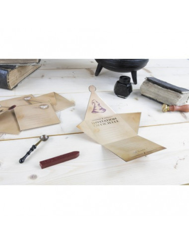 Set de 8 invitations enveloppes apprenti sorcier