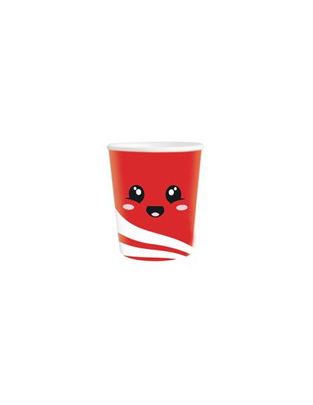 Gobelets 200ml salty junk food x 8
