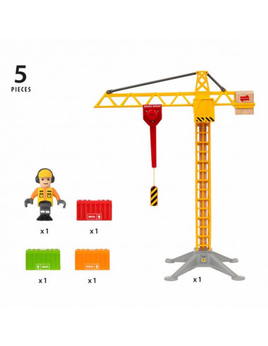 BRIO Grande Grue Lumineuse