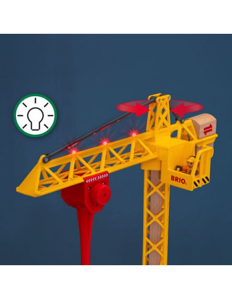 BRIO Grande Grue Lumineuse