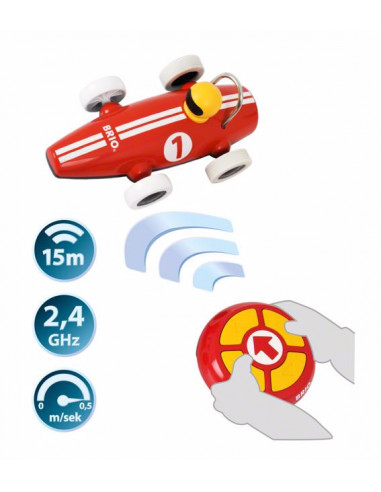 BRIO Voiture Course Radio - Jouet radiocommandé enfant